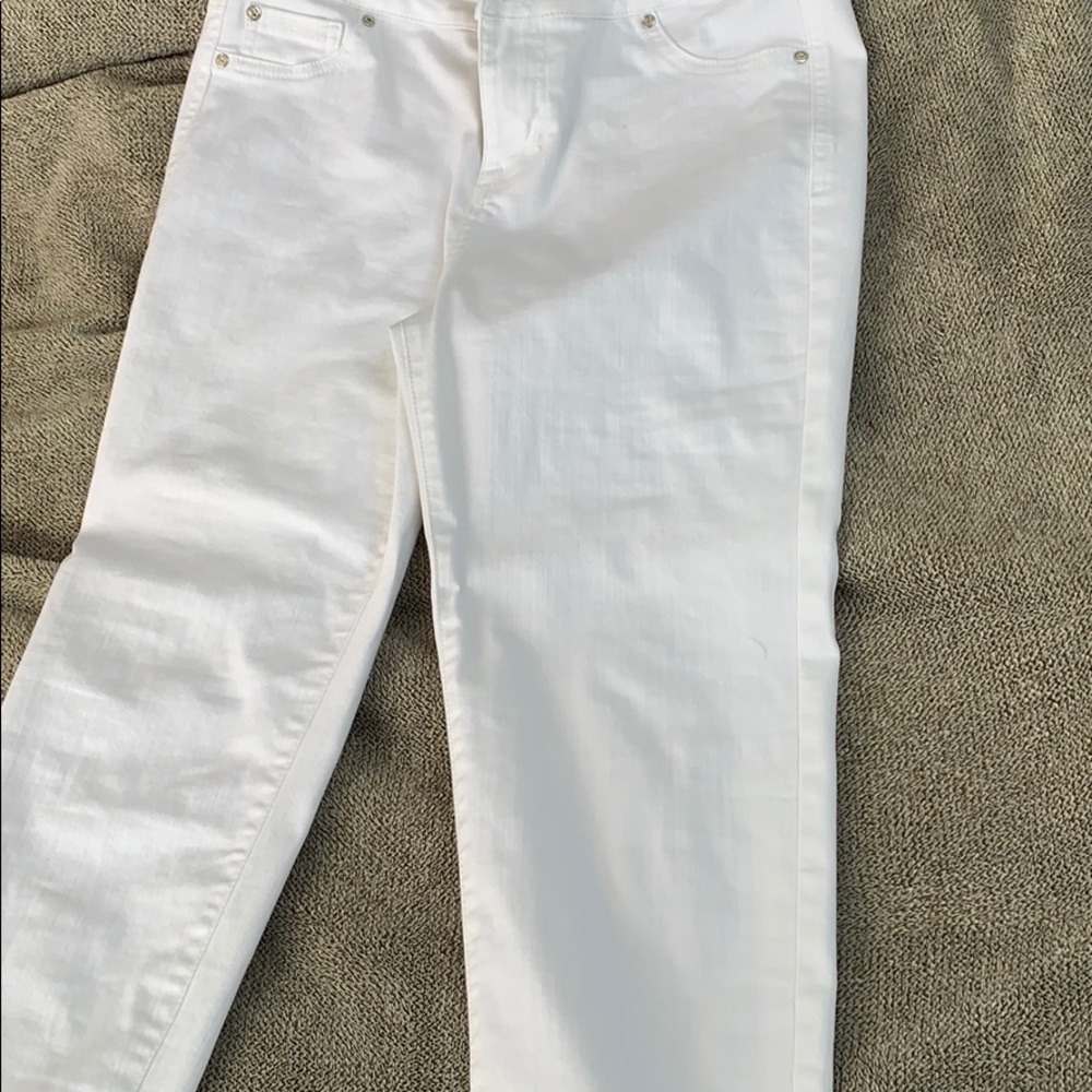 White jeans
